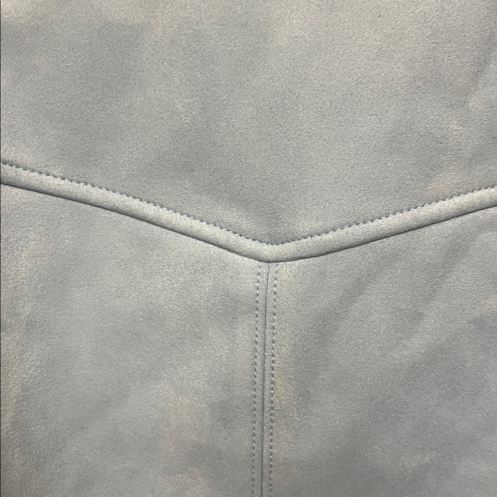 White House Black Market Glass Blue Ultrasuede Jacket with tag - Picture 5 of 5